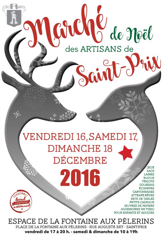 Marché de Noël des artisans de Saint-Prix