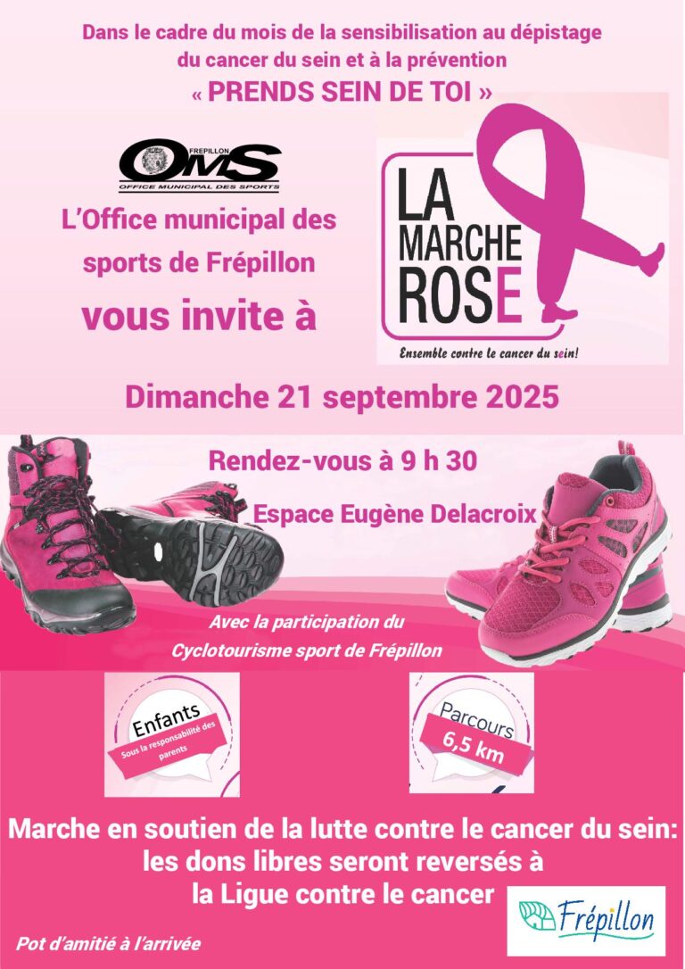 Marche rose à Frépillon - 21 septembre 2025