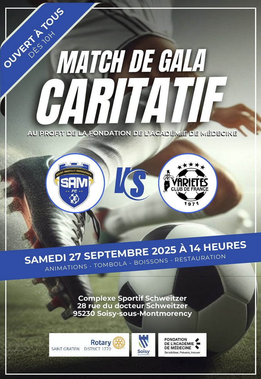 Match de gala - Soisy - Variétés club de France