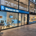 La Maison du V&eacute;lo a ouvert ses portes &agrave; la gare d&rsquo;Ermont‑Eaubonne &nbsp;