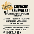 Rejoignez l'aventure de Leonardo et compagnie qui prépare son nouveau spectacle !