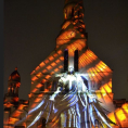 Les projections monumentales et les bulles de Noël de retour à Enghien !