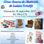 Bourse de matériels de loisirs créatifs