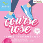 La course rose : course ou marche au profit de la Ligue contre le cancer