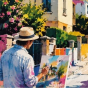 De la couleur dans la ville&nbsp;: journ&eacute;e de peinture sur le motif