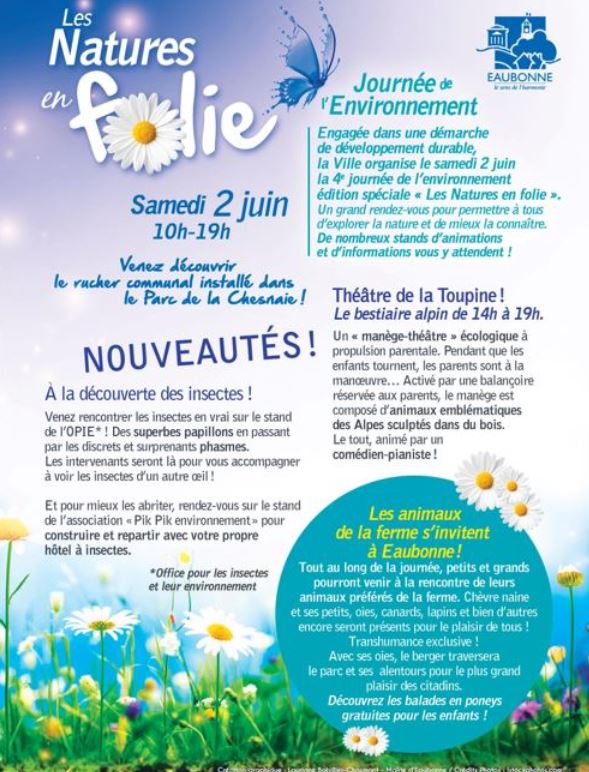 Natures en Folie 2018 à Eaubonne