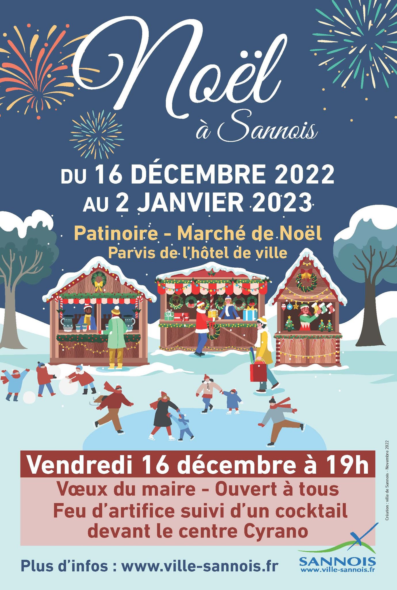 Festivités Noël 2022 - Sannois