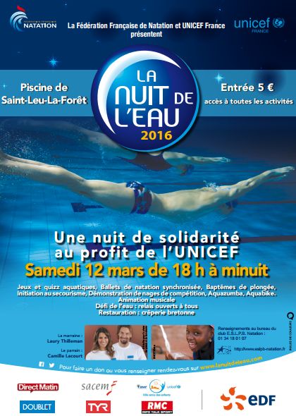 NUIT DE L'EAU 2016 à SAINT LEU LA FORET