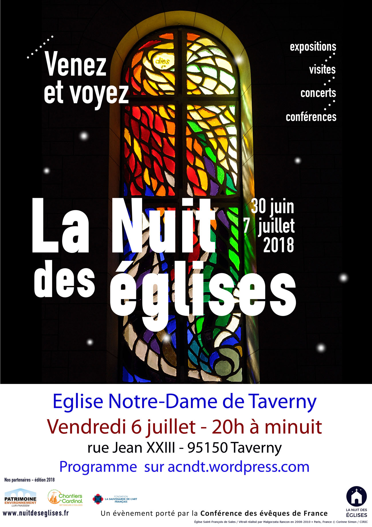 LA NUIT DES EGLISES de Taverny 2018