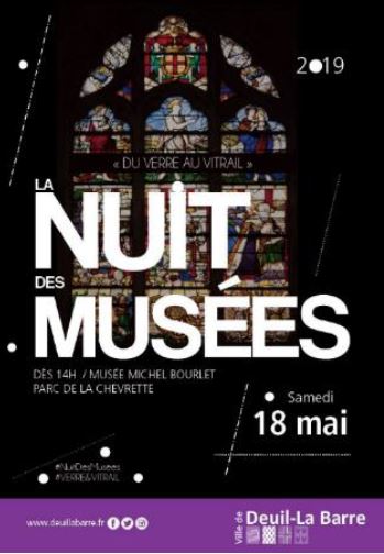 Nuit des musées à Deuil-la-Barre 18 mai 2019