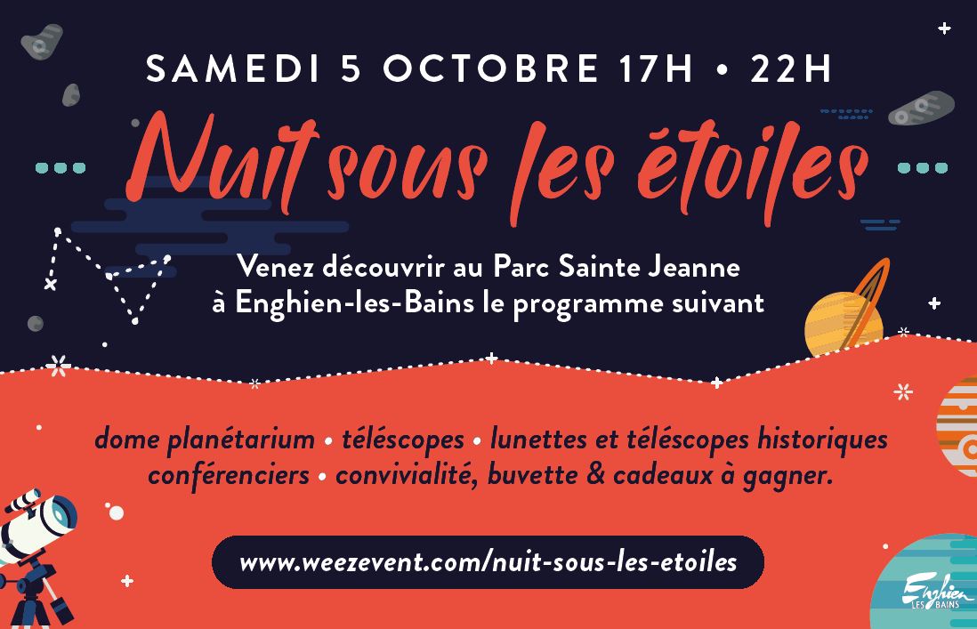 Nuit sous les étoiles à Enghien-les-Bains