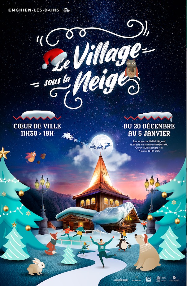 Village Noel à Enghien