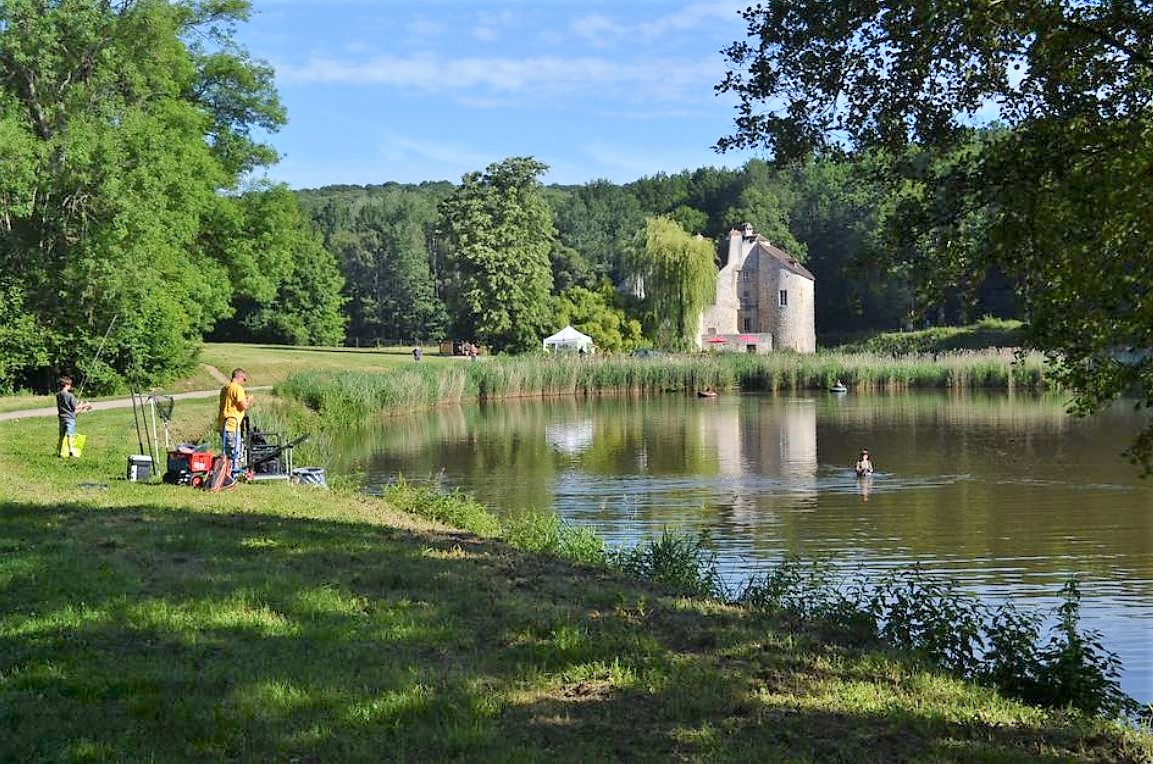 Etang du Château de la Chasse (photo issue du site internet de l'ONF)