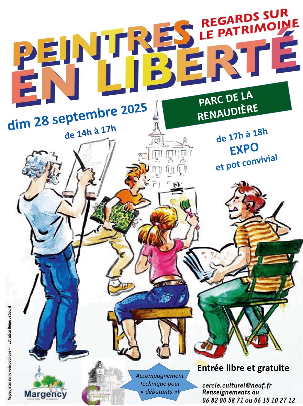 Peintres en liberté - Margency - 28 septembre 2025