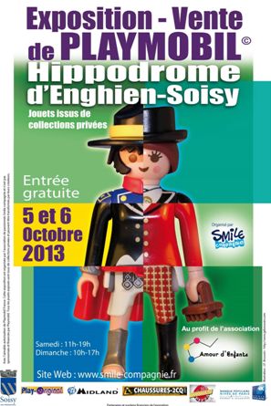 EXPOSITION PLAYMOBIL HIPPODRIOME D'ENGHIEN