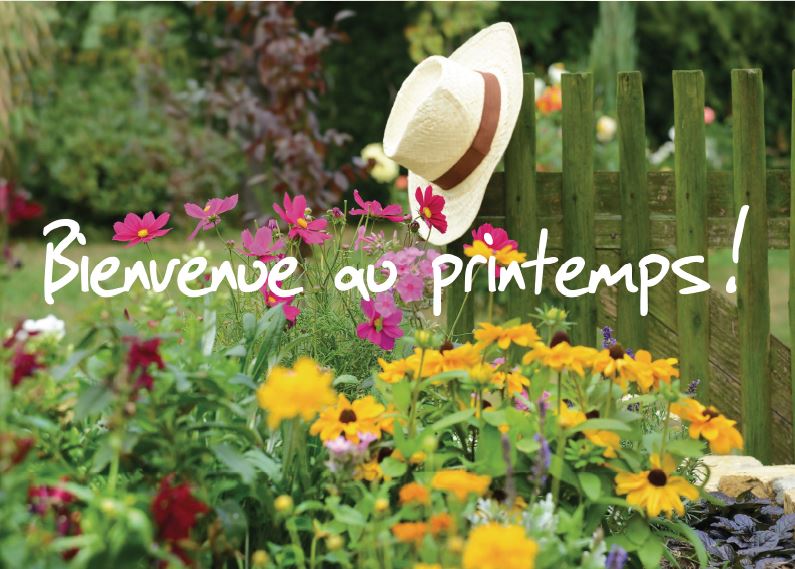 Bienvenue au Printemps