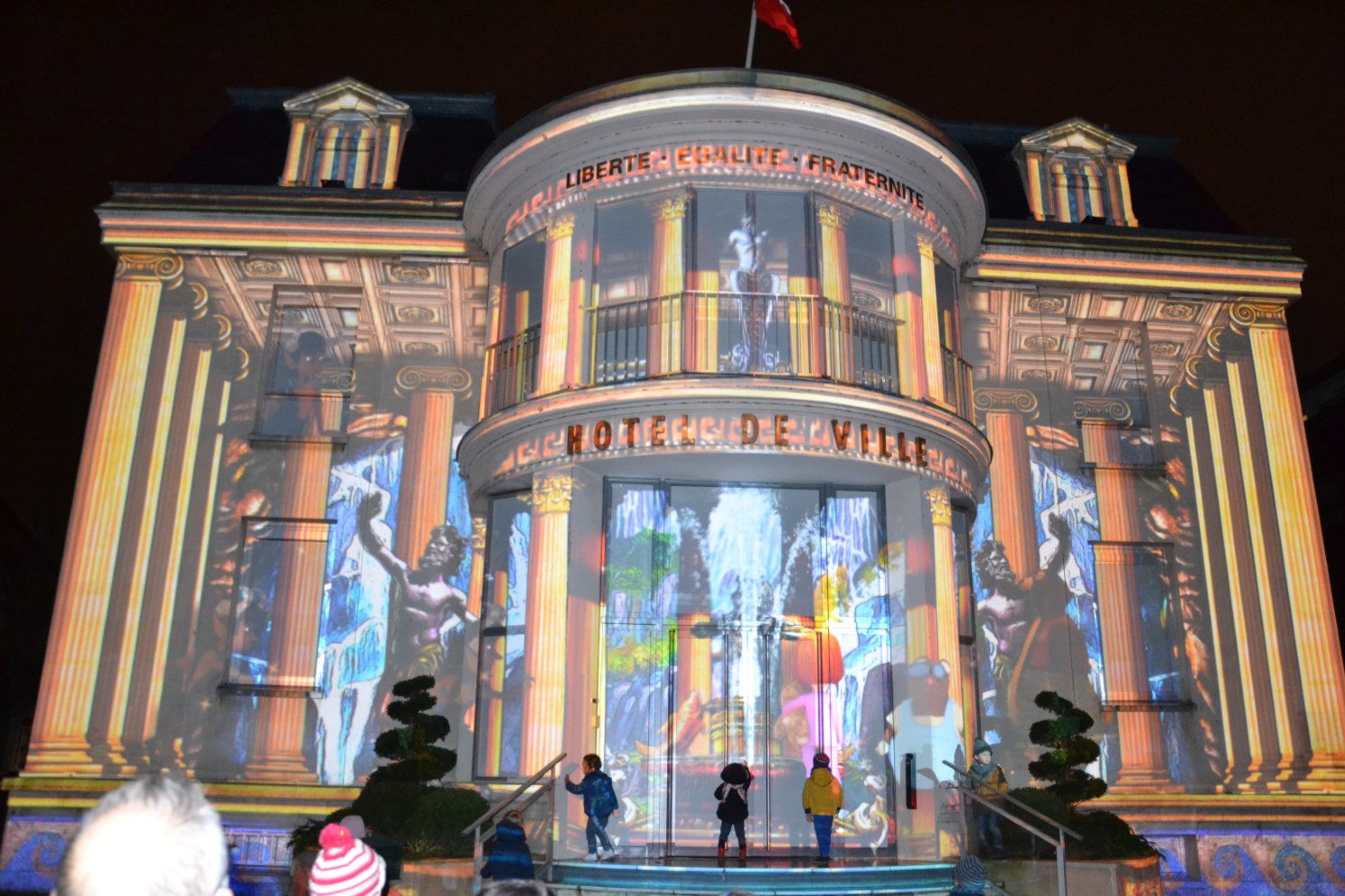 Projections monumentales Enghien 2018