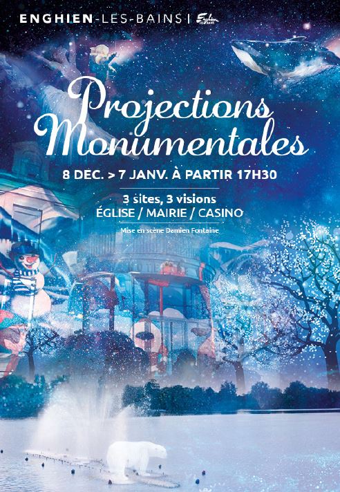 Projections monumentales d'Enghien 2017