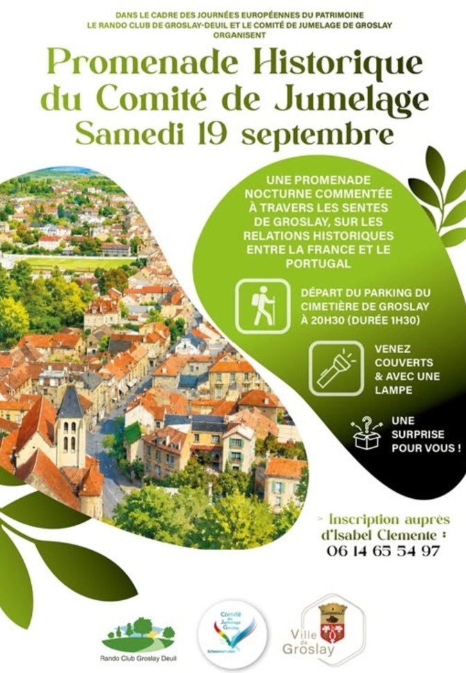 Promenade historique Groslay - 19 septembre 2026