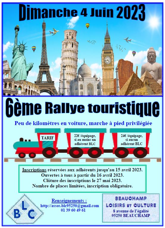 Rallye touristique Beauchamp