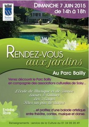 rendez-vous aux jardins à Soisy - 7 juin 2015