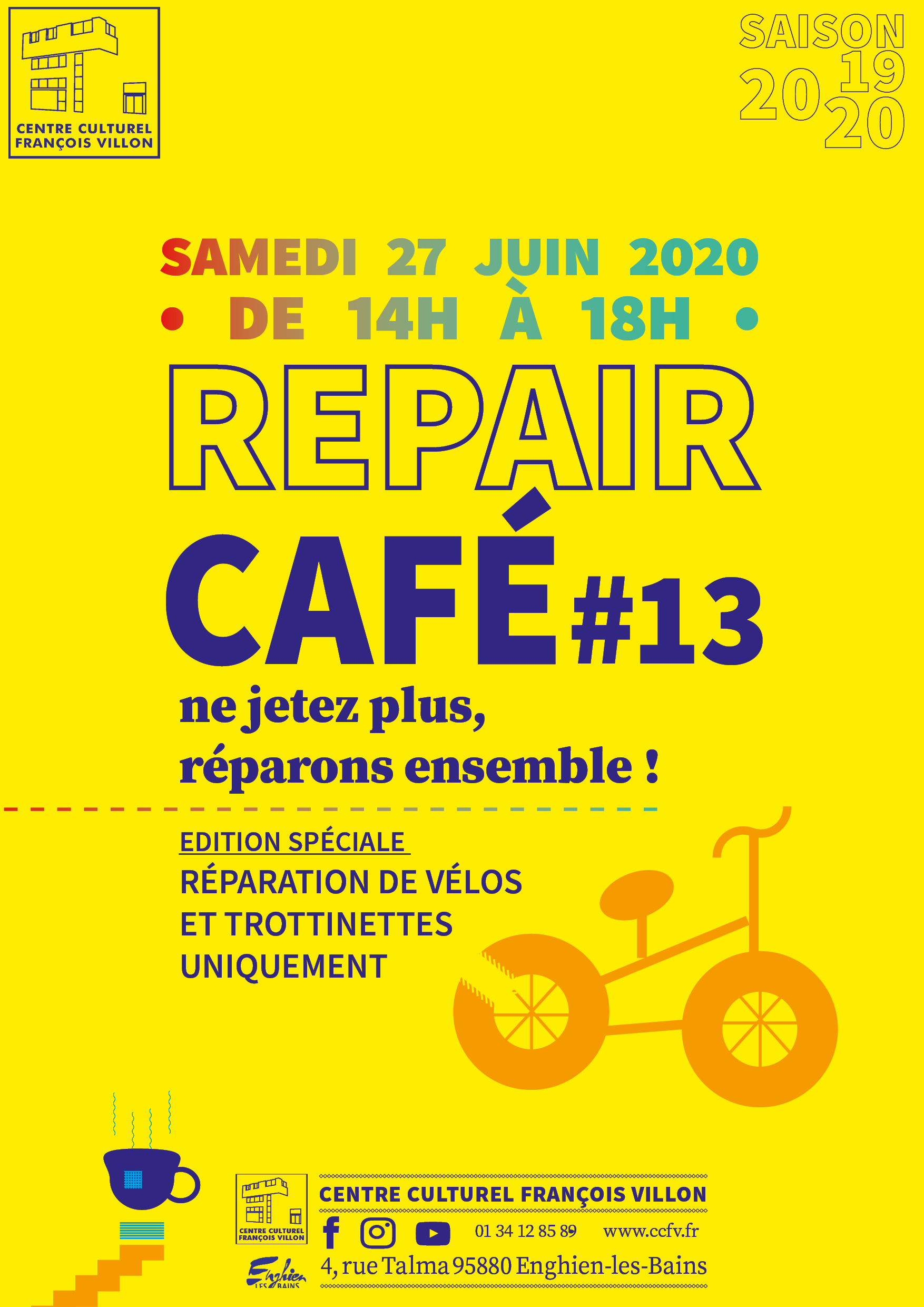 Repar Café Enghien du 27 juin 2020