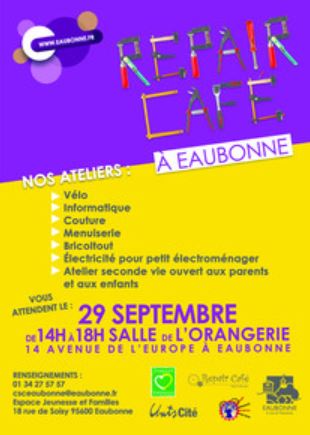 Repair Café à Eaubonne 