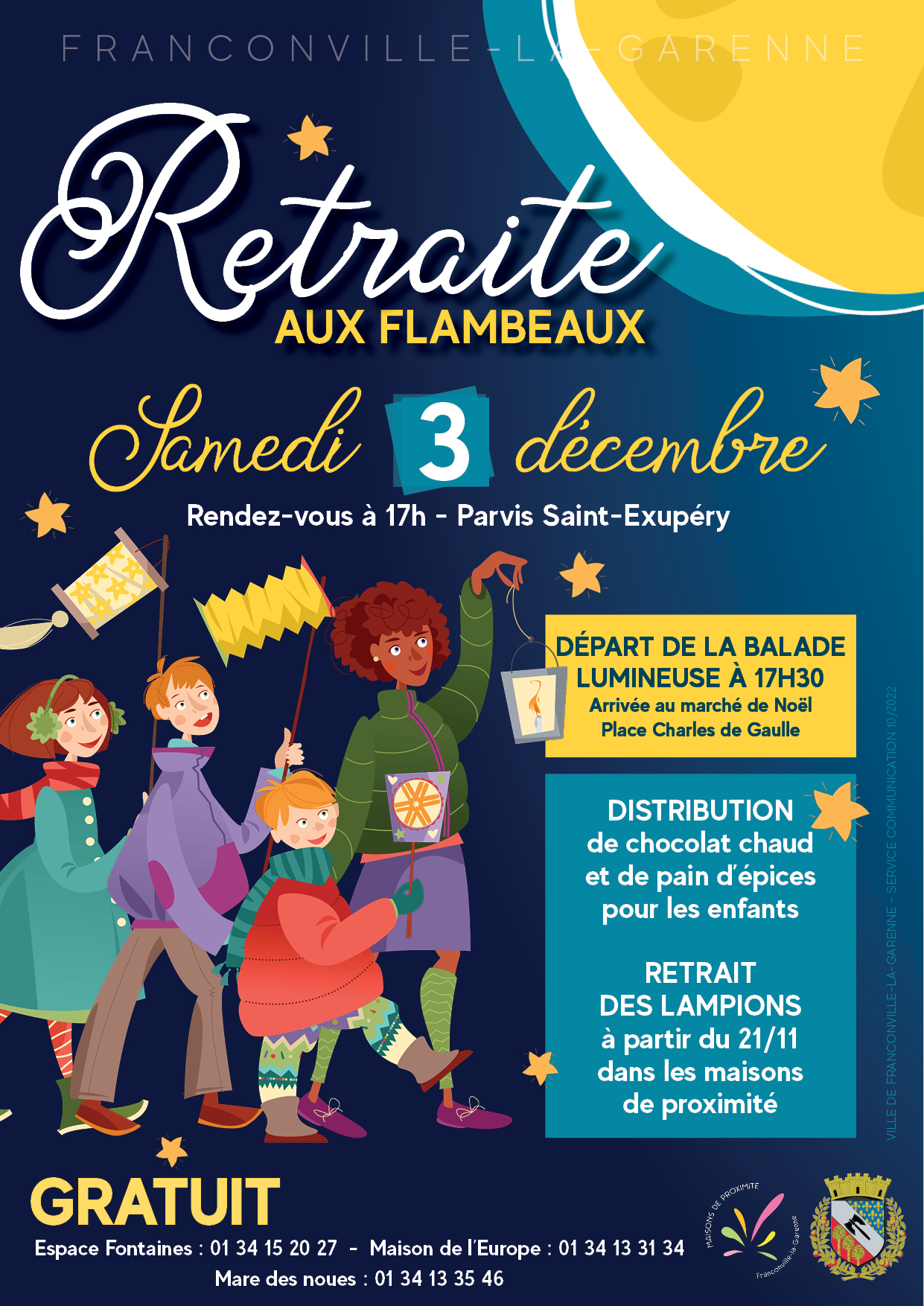 Retraite aux flambeaux Franconville - 2022