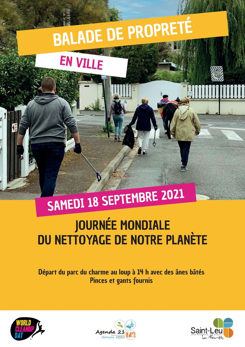 World Clean Up Saint-Leu-la-Forêt