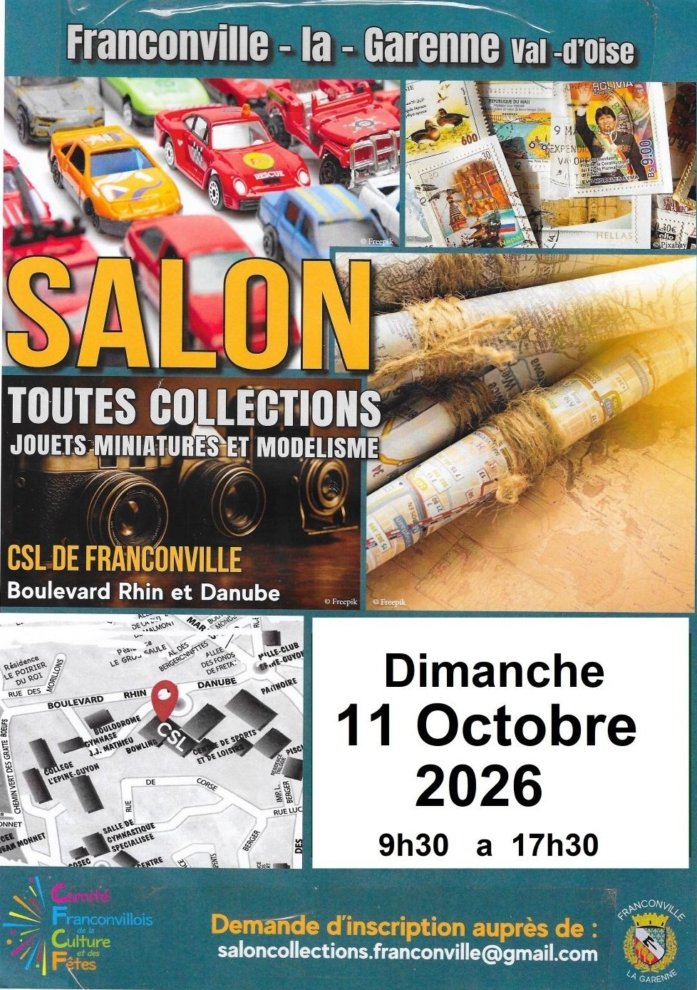 Salon toutes collections Franconville - 11 octobre 2026