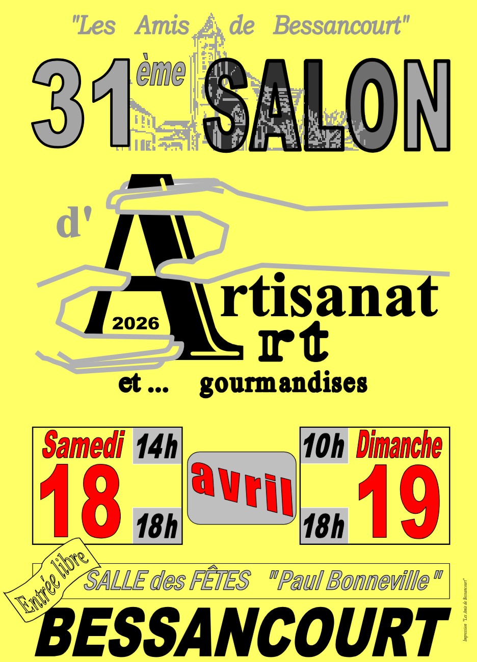 Salon Artisanat Bessancourt - 2026