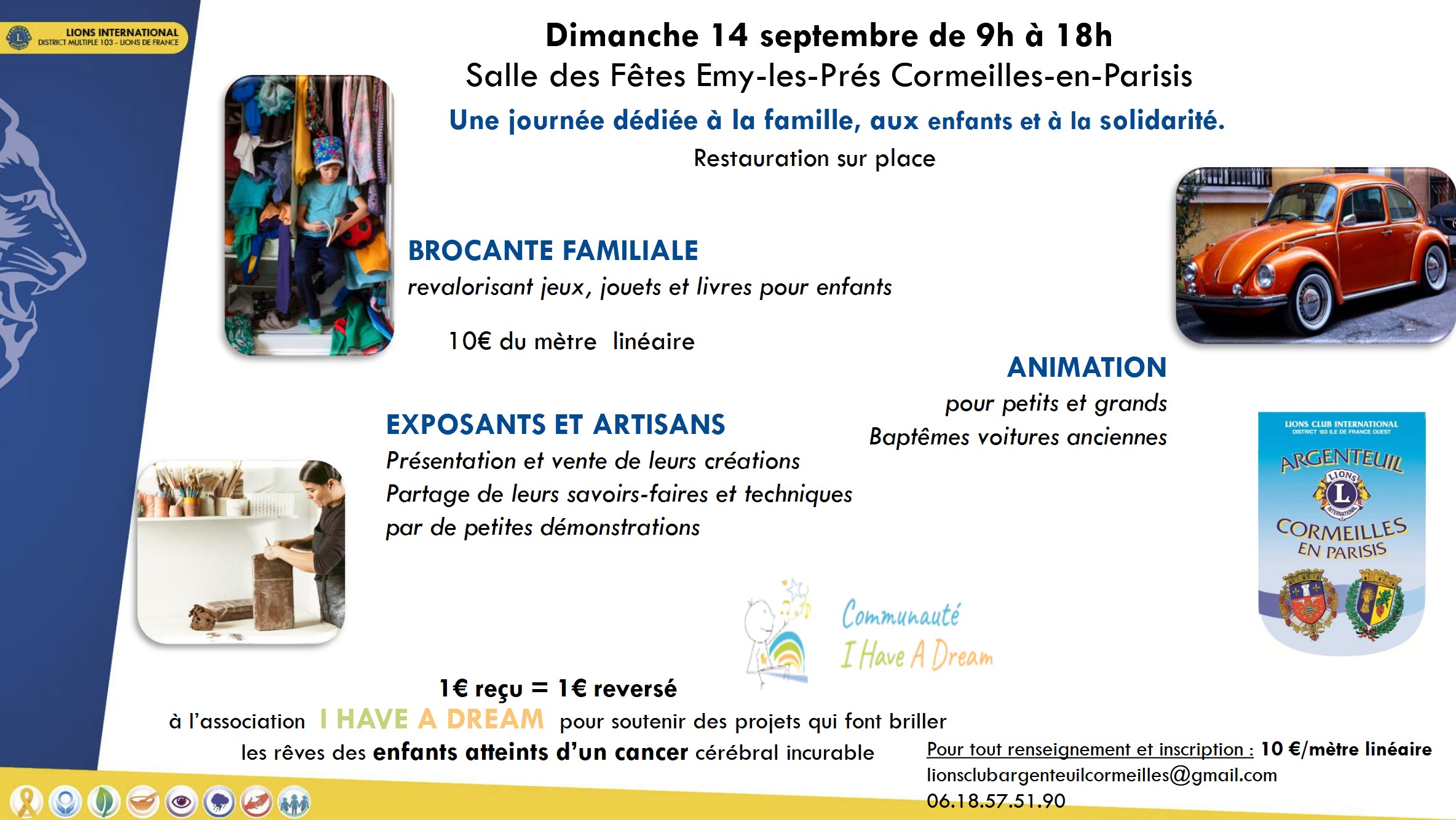 Salon d'Artisanat et Bazar des kids - Cormeilles-en-Parisis - 14 septembre 2025
