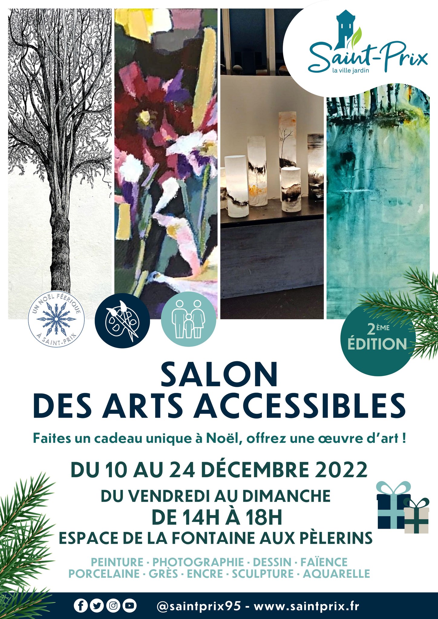 Salon des arts accessibles - Saint-Prix 2022