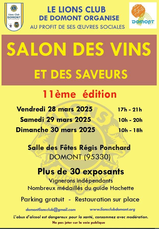 Salon des vins - Domont 2025