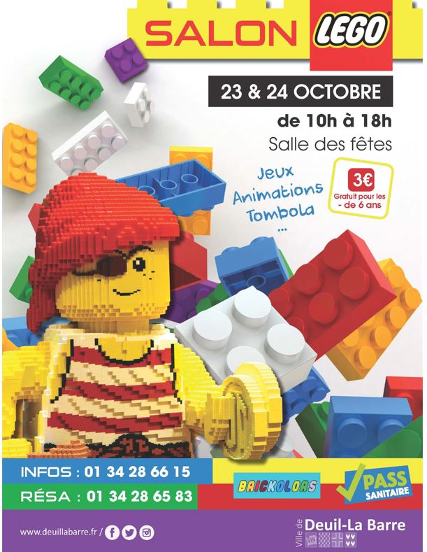 Salon LEGO - Deuil-la-Barre 23 et 24 octobre 2021