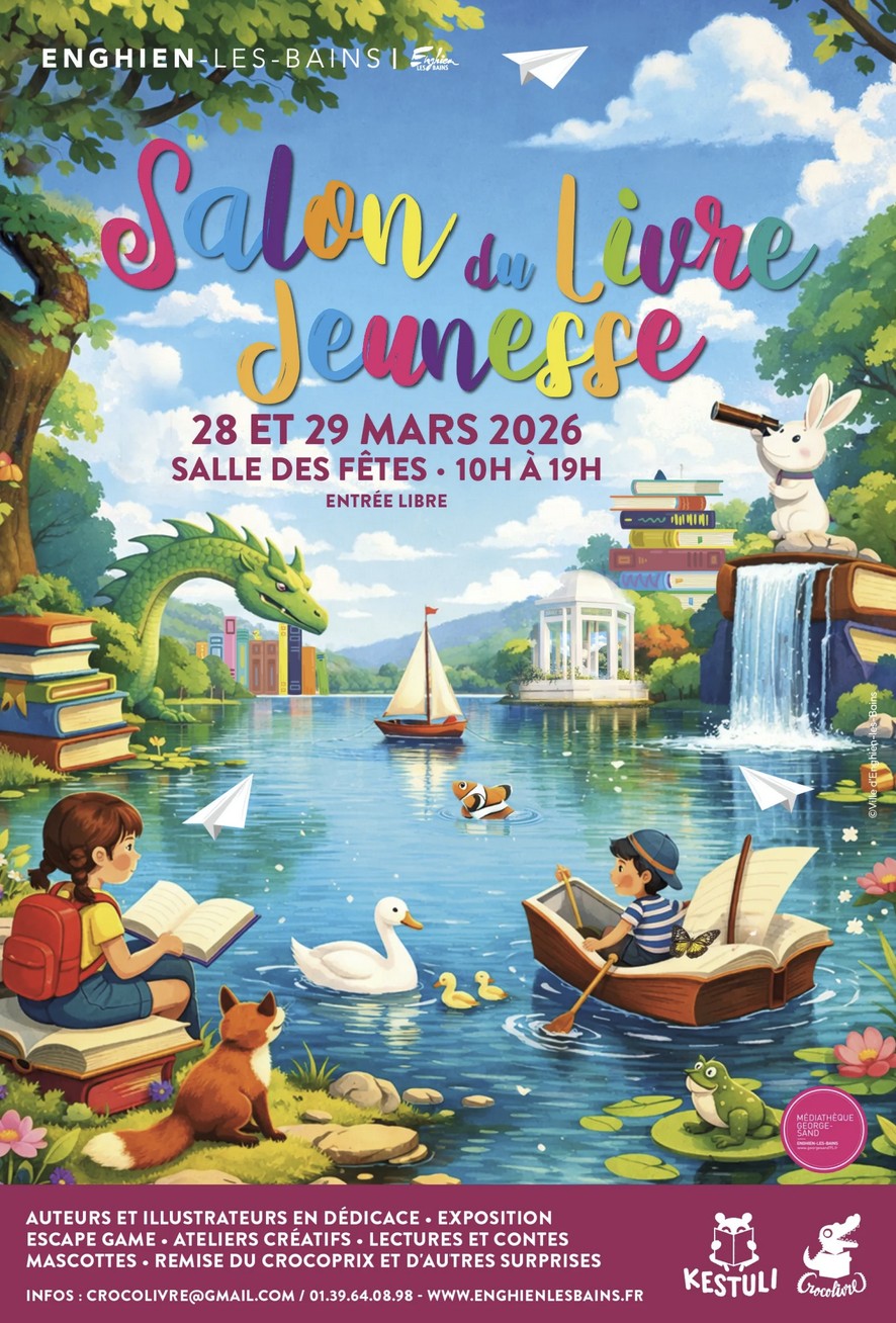 Salon du livre jeunesse Enghien 2026