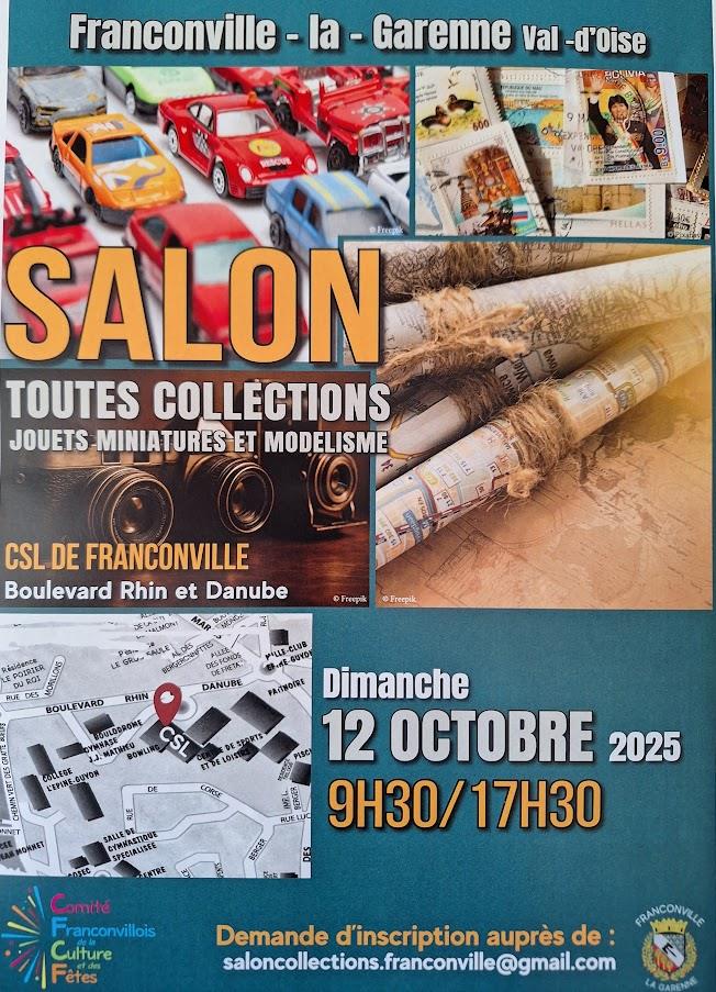 Salon toutes collections Franconville - 12 octobre 2025