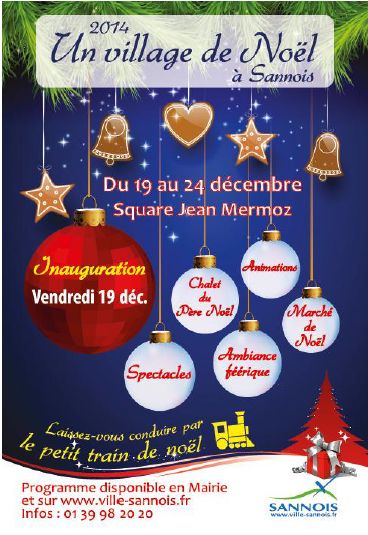 village de noël de SANNOIS