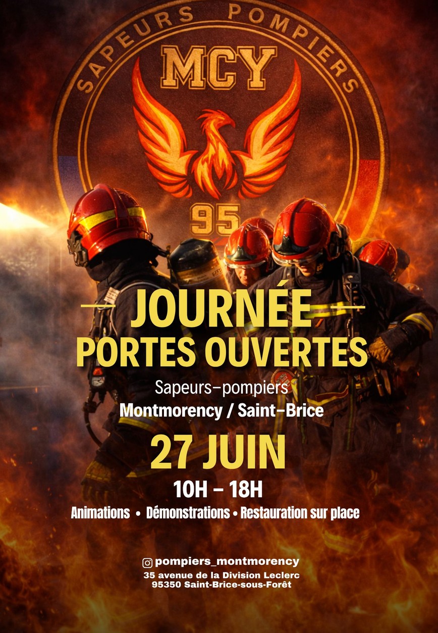 Portes ouvertes sapeurs pompiers Montmorency Saint-Brice
