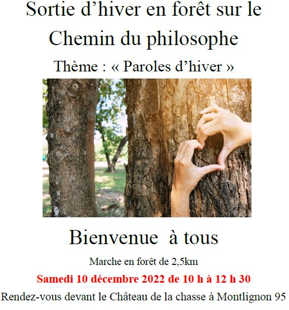 Sortie d'hiver - Chemin du Philosophe - 10 décembre 2022