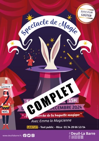 Spectacle de magie - Deuil-la-Barre