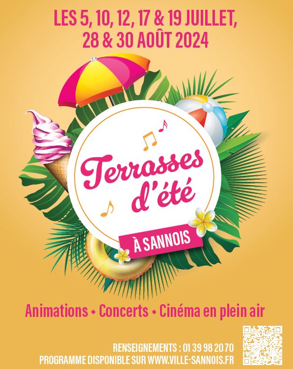 Terrasses d'été Sannois 2024