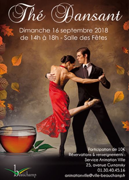 THE DANSANT à BEAUCHAMP 16 septembre 2018