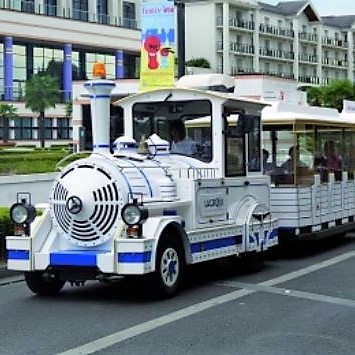 Petit train touristique à Enghien
