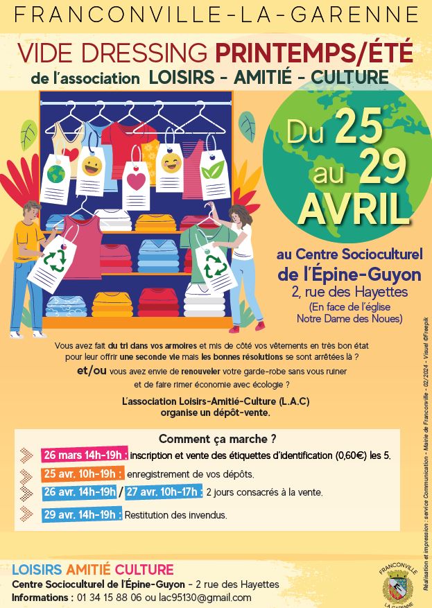 Vide dressing à Franconville - 2024