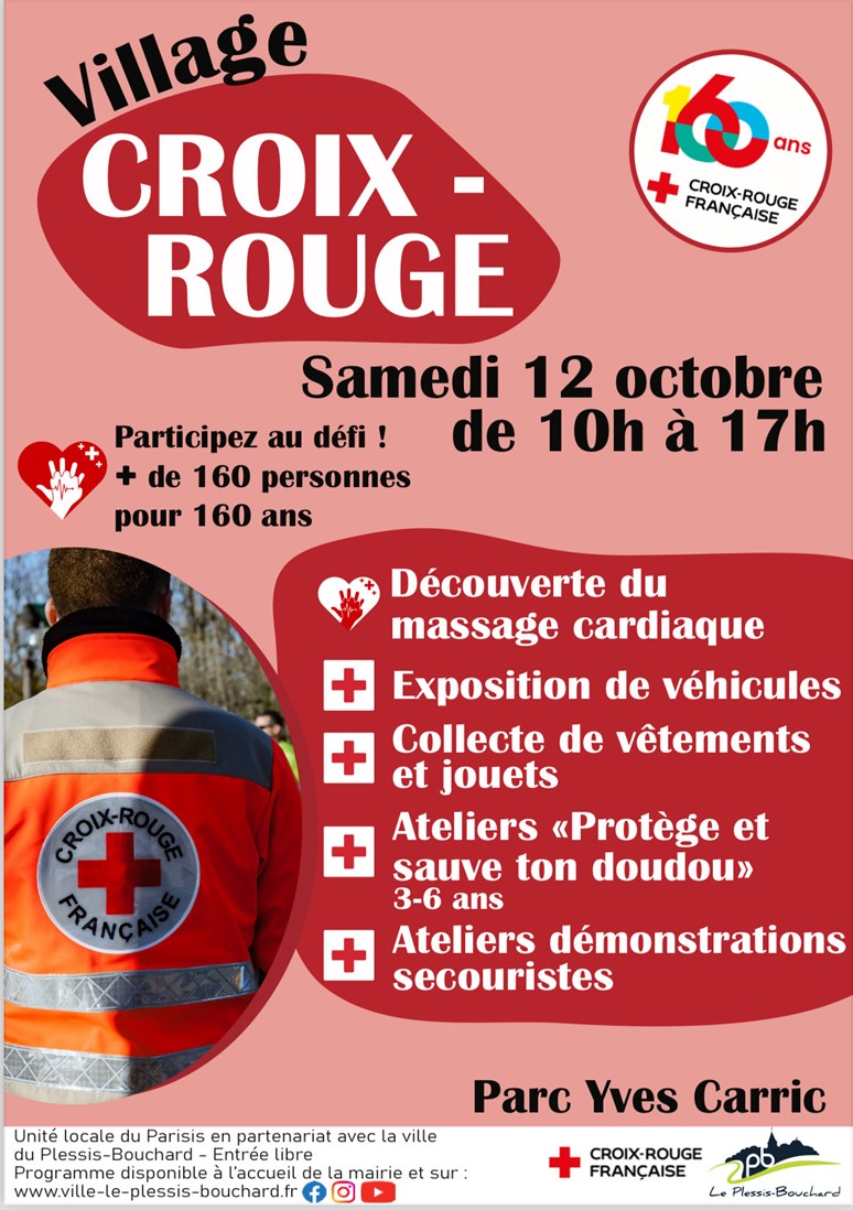 Village Croix Rouge au Plessis-Bouchard - 12 octobre 2024 