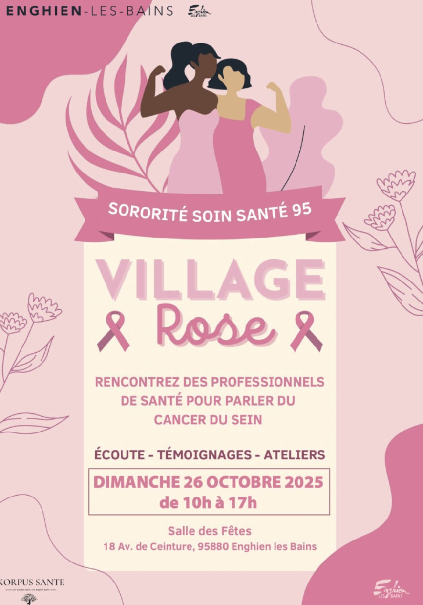 Village rose à Enghien - 26 octobre 2025
