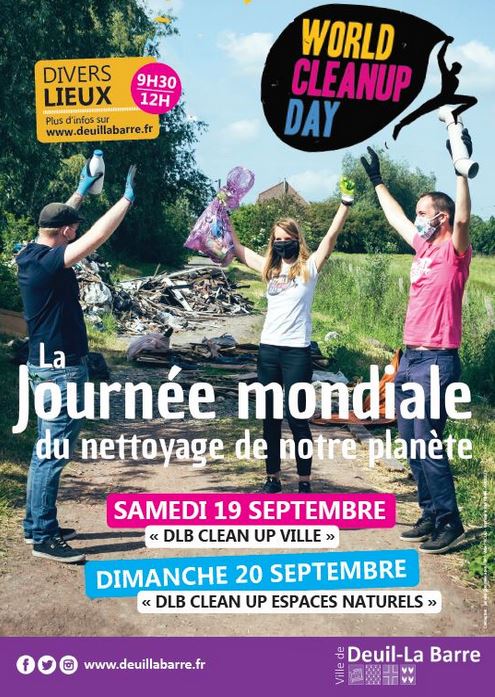 World Clean Up Day Deuil-la-Barre 2020