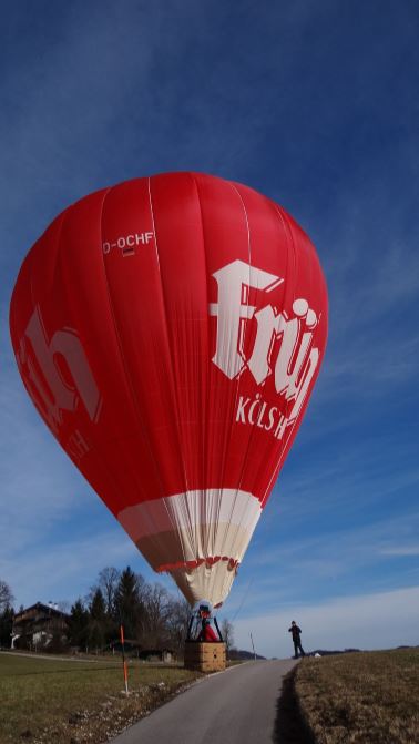 La mongolfière rencontrée par nos apprentis vagabonds