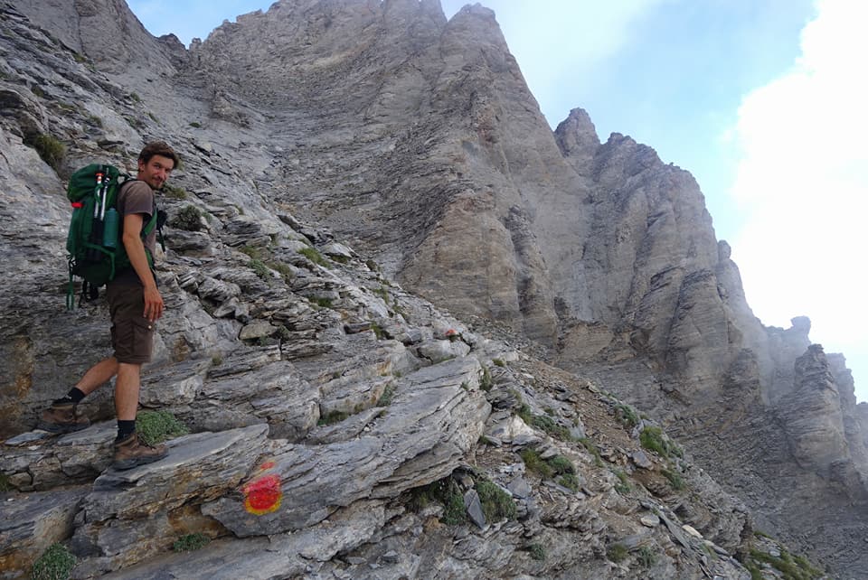 Grèce - Mont Mytikas, les derniers mètres